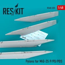 1/48 Pylons for MiG-25 P/PD/PDS