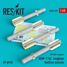 1/48 AGM-114L Longbow Hellfire missile