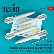 1/48 Mk.82 Therm.Prot.bombs with BSU-86 Snakeye II