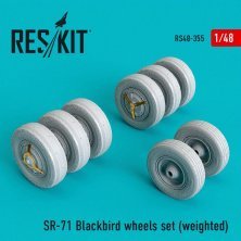 1/48 SR-71 Blackbird wheels set