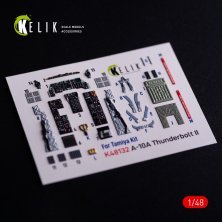 Kelik Set détaillage cockpit A-10A 1/48 Tamiya Kelik Set détaillage cockpit A-10A 1/48 Tamiya
