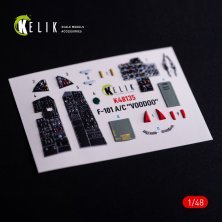 Kelik F-101A/C VooDoo Cockpit Detail Set 1/48 Kelik F-101A/C VooDoo Cockpit Detail Set 1/48