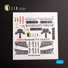 1/72 Kawasaki T-4 interior 3D for Hasegawa