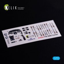 1/72 FW-200C Condor interior 3D for Trumpeter
