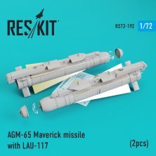 1/72 AGM-65 Maverick missile with LAU-117