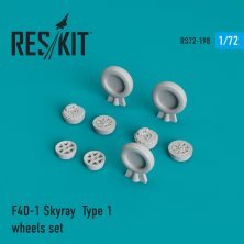 1/72 F4D-1 Skyray Type 1 wheels