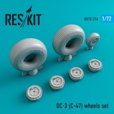 1/72 DC-3 wheels