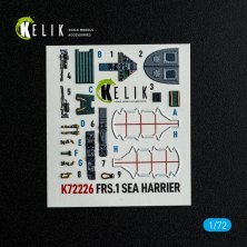RESKIT 1/72 FRS.1 SEA Harrier Interior 3D Italeri