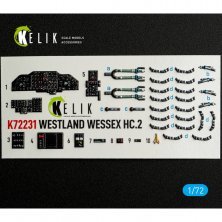 RESKIT 1/72 Westland Wessex HC.2 Interior 3D Airfix
