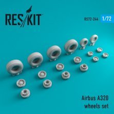 1/72 Airbus A320 wheels