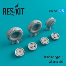 1/72 Vampire type 1 wheels