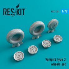 1/72 Vampire type 3 wheels