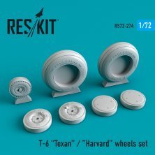 1/72 North-American T-6 Texan wheels set