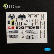 Kelik Eurofighter Typhoon EF-2000 Int�rieur 3D 1/72