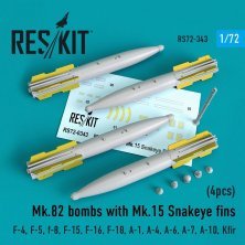 1/72 Mk.82 bombs with Mk.15 Snakeye fins