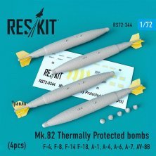 1/72 Mk.82 Thermally Protected bombs