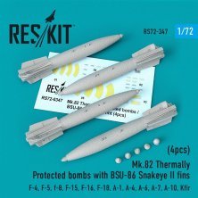 1/72 Mk.82 Thermo Protected bombs with BSU-86 Snakeye II