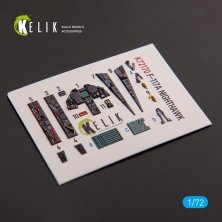 1/72 F-117A NIGHTHAWK interior 3D decal for Hasegawa