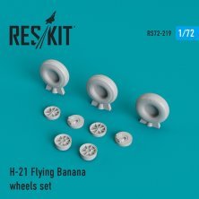 1/72 H-21 Flying Banana wheels