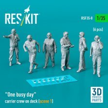1/35 One busy day carrier crew on deck scene 1