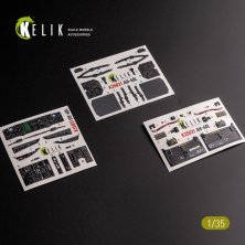 1/35 UH-60L interior 3D for Academy decal