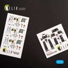 1/72 F-4D Phantom II interior