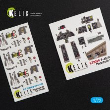 1/72 F-4 Phantom II interior 3D decal