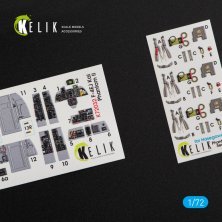 1/72 F-4EJ Kai Phantom II interior 3D decal