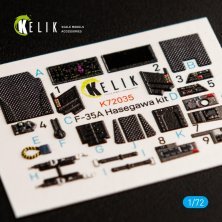 1/72 F-35A interior 3D decal