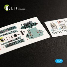 1/72 SU-27 interior 3D decal