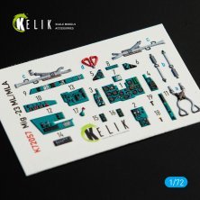 1/72 MiG-23 ML/MLA interior for Clear Prop