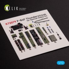 1/72 F-84F Thunderstreak interior for Special Hobby