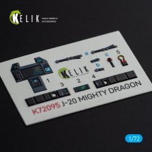 1/72 J-20 Mighty Dragon interior for Dream Models