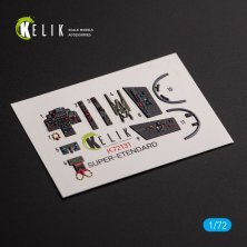 1/72 Super Etendard interior 3D for Academy