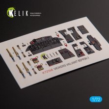 1/72 Vickers Valiant BPRK.1 front cockpit