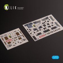 1/72 F-14B interior 3D for GWH