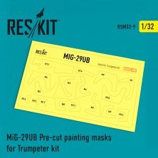 1/32 MiG-29UB Painting Masks