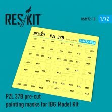 1/72 PZL.37B I Los Polish Medium Bomber Pre-cut painting masks