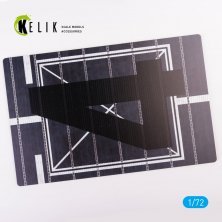 1/72 USS Ranger 1943 Base 280x180 mm