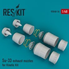 1/48 Su-33 exhaust nozzles