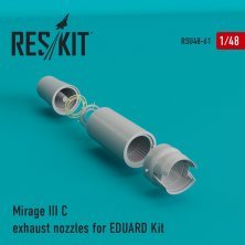 1/48 Dassault Mirage IIIc exhaust nozzles