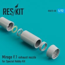 1/72 Mirage F.1 exhaust nozzle