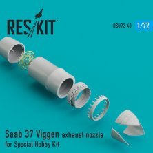 1/72 Saab 37 Viggen exhaust nozzle