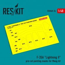 1/48 F-35A Lightning II painting masks for Meng