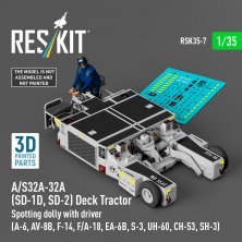 Reskit 1/35 Decksschlepper A/S32A-32A SD-1D SD-2 mit Fahrer