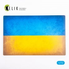 1/72 Ukraine Flag Base Acrylic 3 mm 280x180