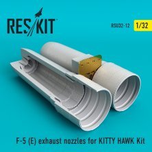 1/32 F-5 exhaust nozzles