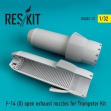 1/32 F-14 open exhaust nozzles