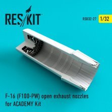 1/32 Lockheed-Martin F-16 open exhaust nozzles