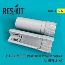 1/32 F-4 Phantom II exhaust nozzles